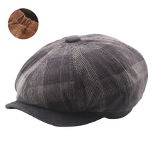 Load image into Gallery viewer, Autumn Winter Men's Newsboy Hat Wool Blend Male Beret Men And Women England Gatsby Retro Hat Driver Flat Cap
