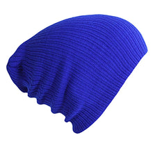 Load image into Gallery viewer, High Quality Solid Cute Winter Hats Multicolors 28*18cm Knitted Hat Girls Autumn Female Baggy Cap
