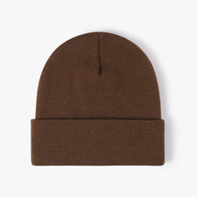 Load image into Gallery viewer, Customized Printed Logo Winter Knitted Keep Warm Cold Cap Unisex Solid Color Hip Hop Crochet Skull Beanie Hats
