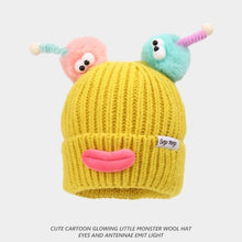 Load image into Gallery viewer, New Funny Knitted Hat Windproof Coldproof Ear Protection Cap Pullover Hat Autumn and Winter
