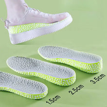 Load image into Gallery viewer, Insole 1Pair Boost Height Increase s s Men Women Soft Comfort Running Sports  for Feet 1.5/2.5/3.5cm Growing  Pads shoe pads

