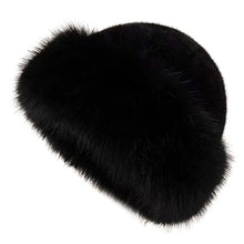 Load image into Gallery viewer, Fashion Headwear Fluffy Fur Winter Hat Thicken Fisherman Hat Solid Color Cold Windproof Panama Cap Chrismas Gifts

