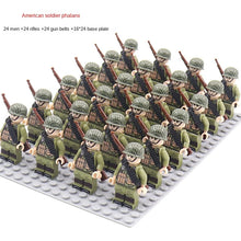 Load image into Gallery viewer, Desumei Several Legion New World War Ii Doll Toy Square Array Set Rifle Small Particle Assembly Building Blocks
