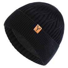 Load image into Gallery viewer, New Style Unisex Winter Hat Plush Fur Lining Warm Cap Stylish Soft Beanie Hat For Men Women Outdoor Ski Sports Knitted Hat
