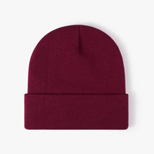 Load image into Gallery viewer, Customized Printed Logo Winter Knitted Keep Warm Cold Cap Unisex Solid Color Hip Hop Crochet Skull Beanie Hats
