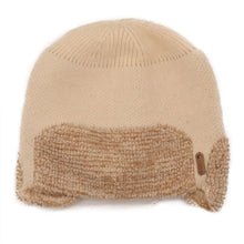 Load image into Gallery viewer, New Windproof Knitted Hat Coldproof Warm Pullover Cap Crochet Cap Unisex
