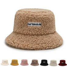 Load image into Gallery viewer, Winter Warm Fleece Bucket Hat for Men Women Cold Resistant Fashion Fisherman Cap Trendy Sunshade
