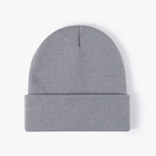 Load image into Gallery viewer, Customized Printed Logo Winter Knitted Keep Warm Cold Cap Unisex Solid Color Hip Hop Crochet Skull Beanie Hats
