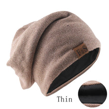 Load image into Gallery viewer, Fashion Bonnet Hat For Men And Women Autumn Knitted Solid Color Skullies Beanies Spring Casual Soft Turban Hats Hip Hop Beanie

