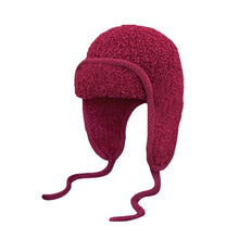 Load image into Gallery viewer, Fashion Teddy Fleece Winter Hat Warm Ear Protection Bonnet Caps Casual Windproof Woolen Crochet Bonnet Outdoor
