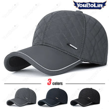 Load image into Gallery viewer, New Winter Outdoor Casual Sports Baseball Cap with Earflame Cover, Warm Fleece Lined, Thickened, Trucker Caps Dad Hat Sun Hats
