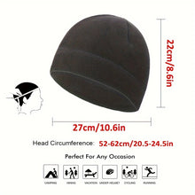 Load image into Gallery viewer, Winter Warm Windproof Winter Cap Camping Hiking Caps Fleece Sports Hat Outdoor Sports Skiing Cycling Camping Hiking Men
