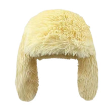 Load image into Gallery viewer, Y2k Fashion Faux Fur Rabbit Ear Hat Ear Protection Rabbit Ear Balaclava Cap Sweet Women's Beanies Ski Activities
