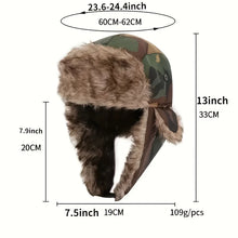 Load image into Gallery viewer, Winter Camouflage Hunter Hat Ear Protection Warm Outdoor Mountaineering Hunting Hiking Ear Protection Warm Hat
