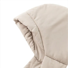 Load image into Gallery viewer, Cold Proof Thickened Winter Headscarf Water-repellent Windproof Warm Hood Puff Design Tie Hood Down Cotton Scarf Street Wear
