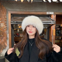 Load image into Gallery viewer, Women's Fluffy Fur Bucket Hat Plush Winter Fisherman Cap Warm Thick Hat for Snowy Days Christmas Gifts

