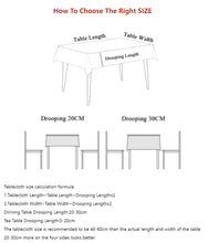Load image into Gallery viewer, Gerring Christmas Coffee Table Cover Yarn Dyed Plaid Holiday Wedding Deco Tablecloth American Round Tassel Table Cloth For Party
