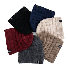 Load image into Gallery viewer, Unisex Fashion Beanie Hat Plush Fur Lined Hats For Men Women Keep Warm Knitted Hat Fashion Solid Ski Sports Winter Cap
