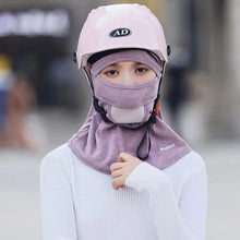 Load image into Gallery viewer, Outdoor Warm Cycling Face Mask Autumn Winter Windproof Ear Cover Mask Soft Anti Cold Neck Gaiter Neck Protector
