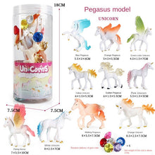 Load image into Gallery viewer, Fox model toy wild animal model set toy simulation solid fox plum deer children cake decorations
