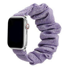 Load image into Gallery viewer, Scrunchie Strap for Apple watch band 44mm 40mm iWatch 42/38mm Elastic Nylon Solo Loop smart bracelet applewatch serie 5 43 SE 6
