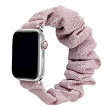 Load image into Gallery viewer, Scrunchie Strap for Apple watch band 44mm 40mm iWatch 42/38mm Elastic Nylon Solo Loop smart bracelet applewatch serie 5 43 SE 6
