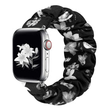 Load image into Gallery viewer, Scrunchie Strap for Apple watch band 44mm 40mm iWatch 42/38mm Elastic Nylon Solo Loop smart bracelet applewatch serie 5 43 SE 6
