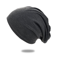Load image into Gallery viewer, Solid Color Unisex Men Women Slouchy Beanie Hip-Hop Soft Cap Lightweight Running Beanie Adult Dwarf Hat Warm Winter Knitted

