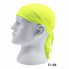 Load image into Gallery viewer, New Fashion Quick Dry Cycling Durag Head Scarf Summer Men Running Riding Bandana Headscarf Ciclismo Pirate Hat
