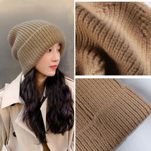 Load image into Gallery viewer, High Quality Multi Colors Knitted Beanies Solid Cute Woman/Men Female Beanie Caps Winter Autumn Hats Outdoor
