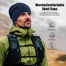 Load image into Gallery viewer, Solid Color Unisex Men Women Slouchy Beanie Hip-Hop Soft Cap Lightweight Running Beanie Adult Dwarf Hat Warm Winter Knitted
