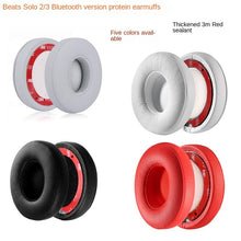 Load image into Gallery viewer, Suitable for Magic Sound Solo2 Earphone Leather Cover Protein Leather Solo32.03.0 Earphone Leather Cover Wireless Version Leather Earmuffs
