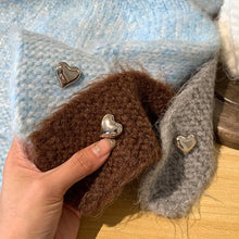 Load image into Gallery viewer, Fashion Cute Bear Ears Knitted Hat Windproof Cold Proof Warm Hat Ear Protector Hat Women
