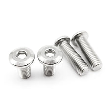 Load image into Gallery viewer, M2 M2.5 M3 M4 M5 M6 M8 Large Flat Hex Hexagon Socket Allen Head Connect Joint Bolt Furniture Rivet Screw 304 A2 Stainless Steel

