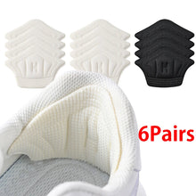 Load image into Gallery viewer, Insole 6pair/12pcs s Heel Pads Lightweight For Sport s Adjustable Size  Back Sticker Antiwear Feet Pad Cushion  Heel shoe pads
