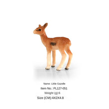 Load image into Gallery viewer, Wild Forest Animal Zoo plastic Models Simulation Antelope Gazelle Argali Model Action Figure Figurines Teaching Kids Toys
