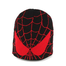 Load image into Gallery viewer, New Cartoon Spider Embroidered Beanies Hat Men Winter Autunm Warm Knitted Bonnet Cap Soft Wool  Beanies Caps Boys Gifts ﻿
