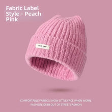 Load image into Gallery viewer, New Solid Color Knitted Beanies Anti-cold Outdoor Female Beanie Caps Keep Warm Warmer Bonnet For Women/Men/Students
