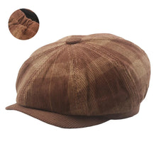 Load image into Gallery viewer, Autumn Winter Men's Newsboy Hat Wool Blend Male Beret Men And Women England Gatsby Retro Hat Driver Flat Cap

