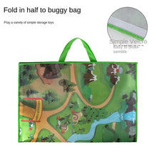 Load image into Gallery viewer, Waterproof Oxford Cloth Dinosaur Carpet Buggy Bag Velcro Portable Wildlife Carpet Buggy Bag
