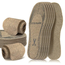 Load image into Gallery viewer, Insole Wool Felt s For s Men Women Warm Shock-absorbing s s Pad Inlegzolen Heren Plantillas Adhesivas Para Zapatos shoe pads
