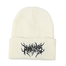 Load image into Gallery viewer, Street Fashion Knitted Skullies Beanies Hats Warm Winter Caps for Women Men Acrylic Gothic Style
