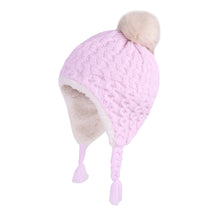 Load image into Gallery viewer, Infant Pom Pom Beanie Kid Winter Hats Toddler Cap Knit Warm Beanies Caps for Baby Boys Girls
