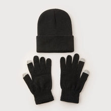 Load image into Gallery viewer, High Quality Cute 2025 Winter Hats with Gloves Girls Autumn Woman New Beanies Ladies Casual Cap
