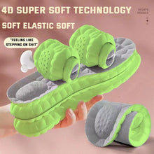 Load image into Gallery viewer, Insole 4D Super Soft Elastic Running  for Feet Wormwood Mint Massage Arch orthopedic s for men  Sole Sports shoe pads
