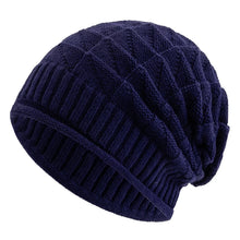 Load image into Gallery viewer, Long Size Winter Hat Casual Street Autumn Daily Beanies For Men &amp; Women Solid Bonnet Cap
