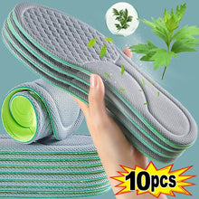 Load image into Gallery viewer, Insole Unisex Soft Memory Foam Orthopedic s Deodorizing  for s Sports Absorbs Sweat Soft Antibacterial  Accessories shoe pads
