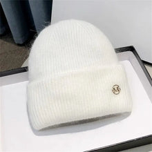 Load image into Gallery viewer, Women Men Autumn Winter Warm Knitted Hat Cute Ear Protection Casual Outdoor Riding Windproof Coldproof Bonnet Caps

