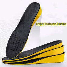 Load image into Gallery viewer, 1Pair Men Height Increasing Insoles Soft and breathable insoles Flexible shock-absorbing sole arch support sports insoles

