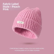Load image into Gallery viewer, New Solid Color Knitted Beanies Anti-cold Outdoor Female Beanie Caps Keep Warm Warmer Bonnet For Women/Men/Students
